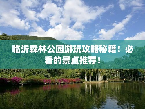 臨沂森林公園游玩攻略秘籍！必看的景點推薦！