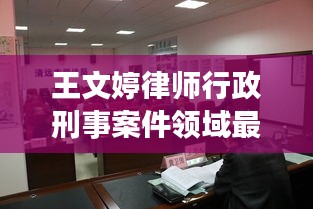 王文婷律師行政刑事案件領(lǐng)域最新進(jìn)展，深度解析法律動態(tài)