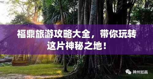 福鼎旅游攻略大全，帶你玩轉(zhuǎn)這片神秘之地！