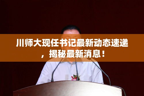 川師大現(xiàn)任書記最新動態(tài)速遞，揭秘最新消息！